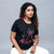Center Stage Black Party Shoes Tees for Women in India 